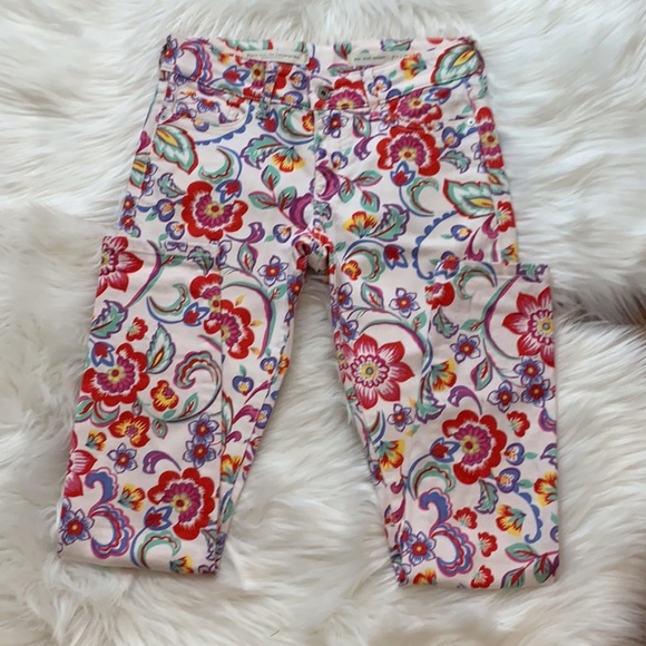 Anthropologie Pilcro Floral Mid-Rise Skinny Jean - Picture 3 of 7